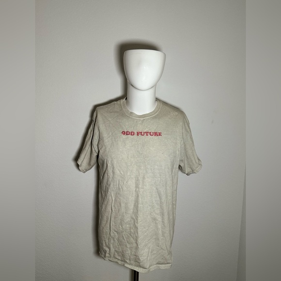 Odd Future Cream and Pink Men’s Tee - Picture 1 of 5